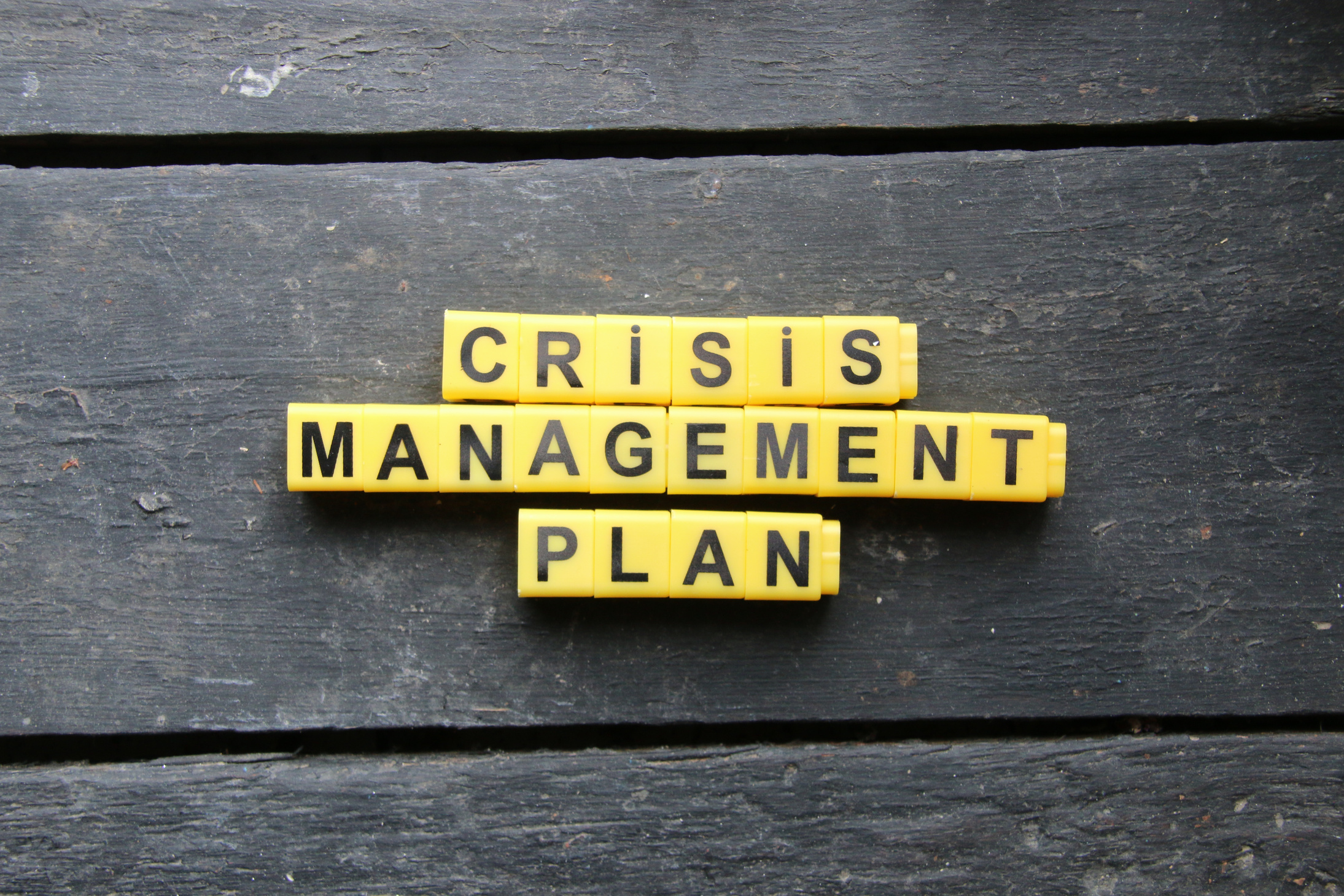 Crisis management plan